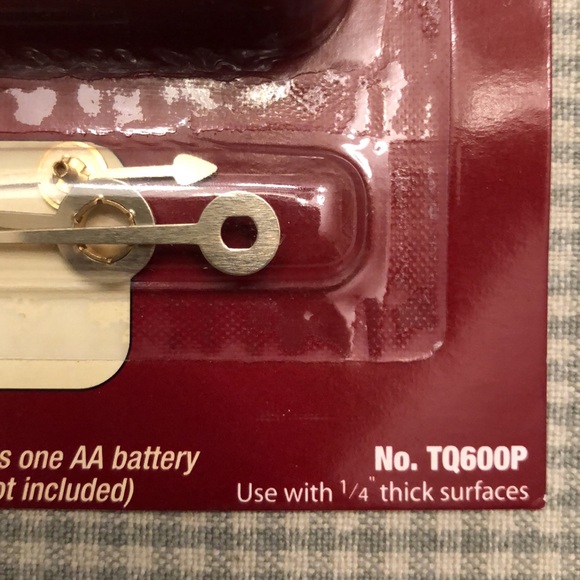 NWOT WALNUT HOLLOW CLOCK QUARTZ MOVEMENT TQ600P 1/4” + EXTRA DESIGNER HANDS #476 - Picture 3 of 11